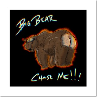 Big Bear Chase! - The Great Outdoors Posters and Art